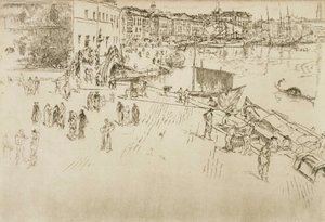 La Riva, n° 1 - James Abbott McNeill Whistler